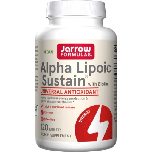 Jarrow Formulas - Alpha Lipoic Sustain with Biotin - 120 tabs
