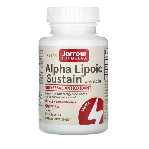 Jarrow Formulas - Alpha Lipoic Sustain with Biotin - 60 tabs