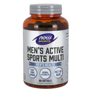 NOW Foods - Men's Active Sports Multi - 180 softgels