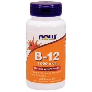 NOW Foods - Vitamin B-12 with Folic Acid