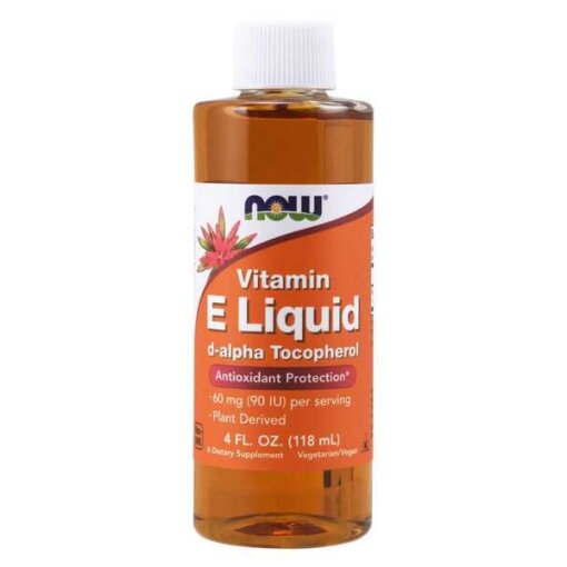 NOW Foods - Vitamin E Liquid - 118 ml.