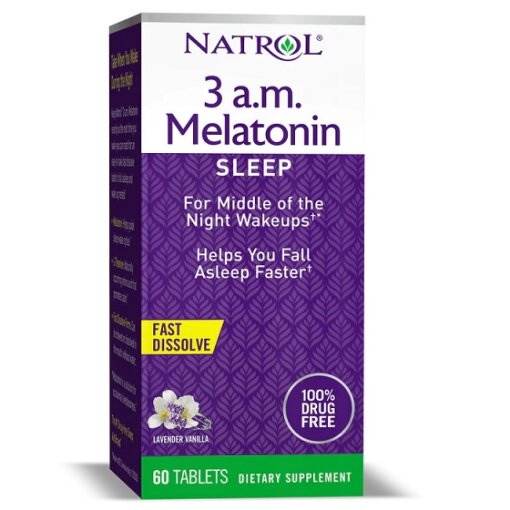 Natrol - 3 a.m. Melatonin Fast Dissolve