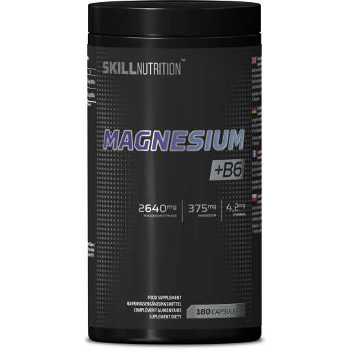Skill Nutrition - Magnesium + B6 - 180 caps