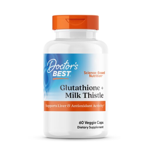 Doctor's Best Glutathione + Milk Thistle
