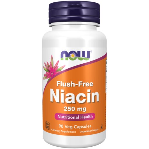 Flush-Free Niacin 250 mg Veg Capsules