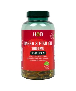 Holland & BarrettOmega 3 Fish Oil 1000mg 240 Capsules(1379)Heart HealthEveryday Health