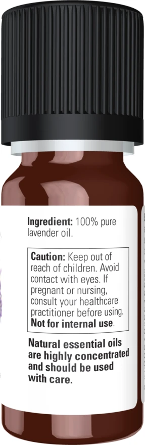 NOW - Eteerinen öljy, 100% puhdas laventeliöljy - 30 ml - Image 2