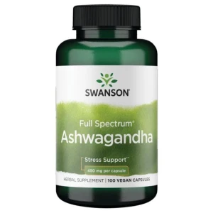 SWANSON Ashwagandha 450mg 100caps