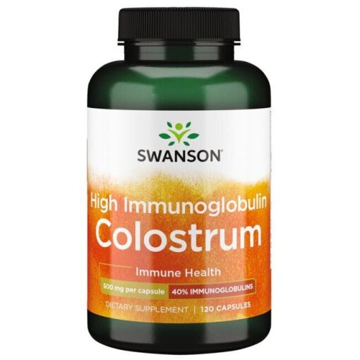 SWANSON High IG Colostrum 500mg 120 kaps
