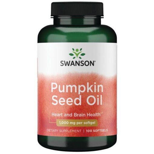 SWANSON Olej z pestek dyni 1000mg 100 ¿elek