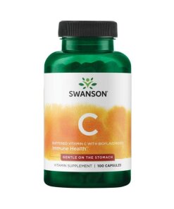 SWANSON Witamina C500 buforow + bioflaw 100k