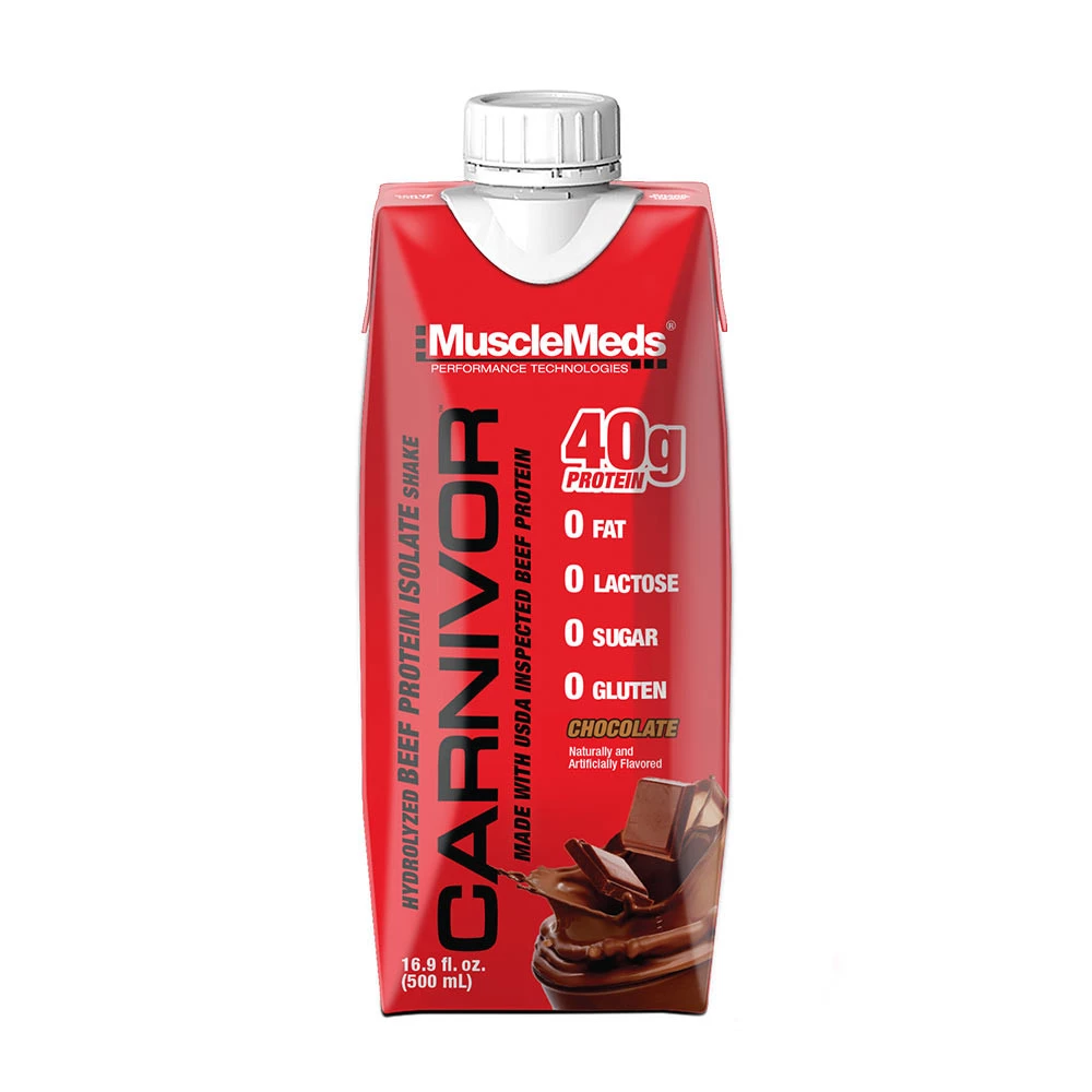 MuscleMeds - Ready-to-Drink Beef Protein Isolate Shake (500 ml