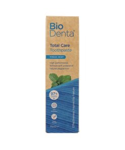 BECONFIDENT BioDenta toothpaste for comprehensive dental care with fresh mint flavour (75 ml)