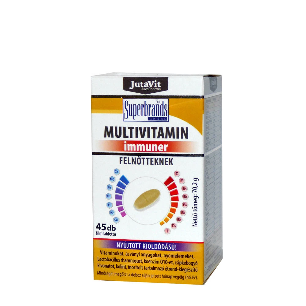 JutaVit Multivitamin Immuner tablets For Adults (45 Tablets)