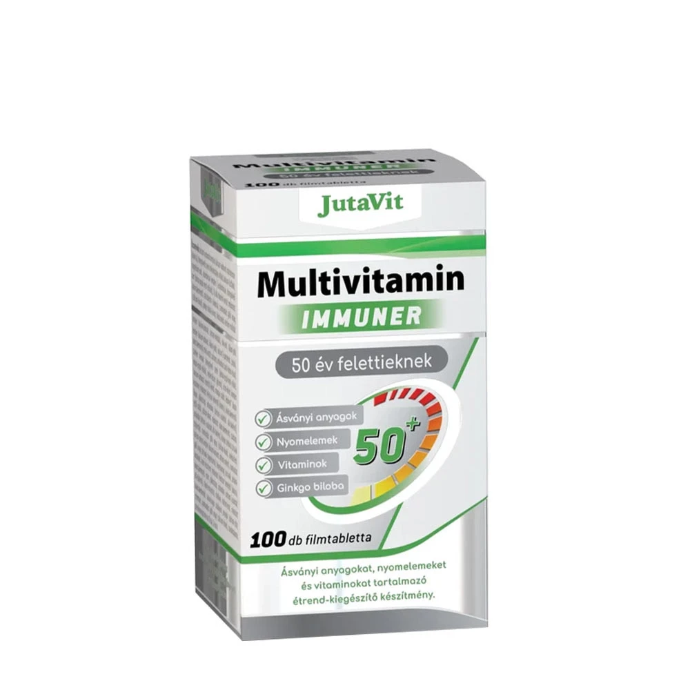 JutaVit Multivitamin Immuner tablets For Seniors (50+) (100 Tablets)