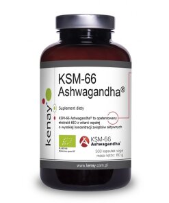KENAY Organic Ashwagandha KSM-66 (300 caps)