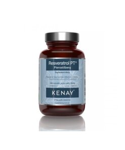 KENAY Resveratrol PTTM Pterostilbeny (60 caps)