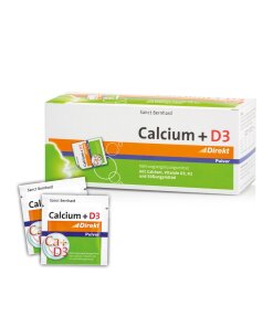 KRAUTERHAUS SANCT BERNHARD Calcium + D3 Direct Powder (60 pcs)