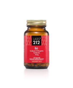 LABS212 Vitamin B6 Pyridoxal 5'-Phosphate + Pyridoxine (60 caps)