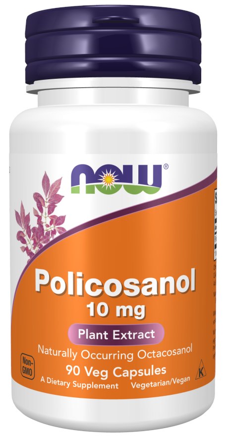 NOW FOODS Policosanol 10 mg (90 vcaps)