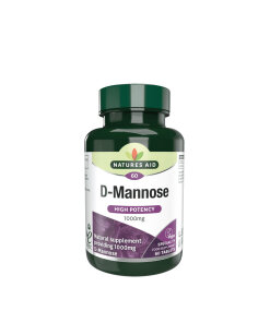 Natures Aid D-Mannose 1000 mg (60 Tablets)