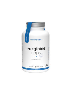 Nutriversum L-Arginine Caps (60 Capsules)