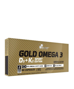 Olimp Sport Gold Omega 3 D3+K2 (60 Capsules)
