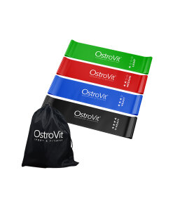 Ostrovit Training Bands 4 pcs + bag (1 pc)