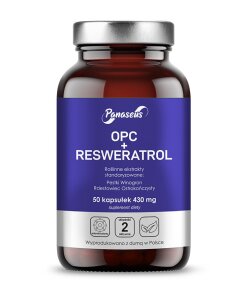 PANASEUS OPC + resveratrol (50 caps)