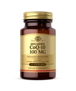 SOLGAR Megasorb CoQ-10 - Coenzyme Q10 - Kaneka 100 mg (30 caps)