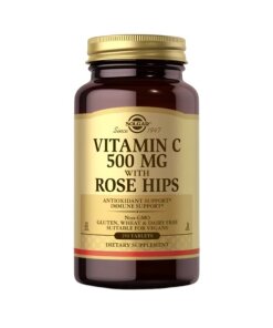 SOLGAR Vitamin C with Rose Hips (250 tabs)