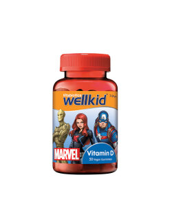 Vitabiotics Wellkid Marvel Vitamin D Gummies (50 Gummies