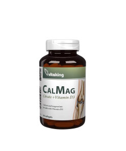 Vitaking CalMag Citrate +Vitamin D3 (90 Softgels)