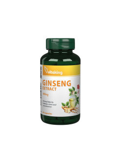 Vitaking Ginseng Extract 100 mg (60 Capsules)