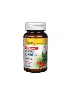 Vitaking Vitamin C-500 Time Release with Rosehips (100 Tablets)