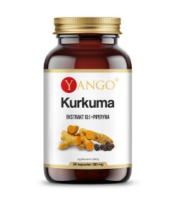 YANGO Curcuma - extract with piperine (60 caps)