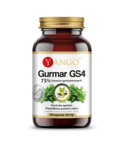 YANGO Gurmar GS4 - 75% gymnemic acid (60 caps)